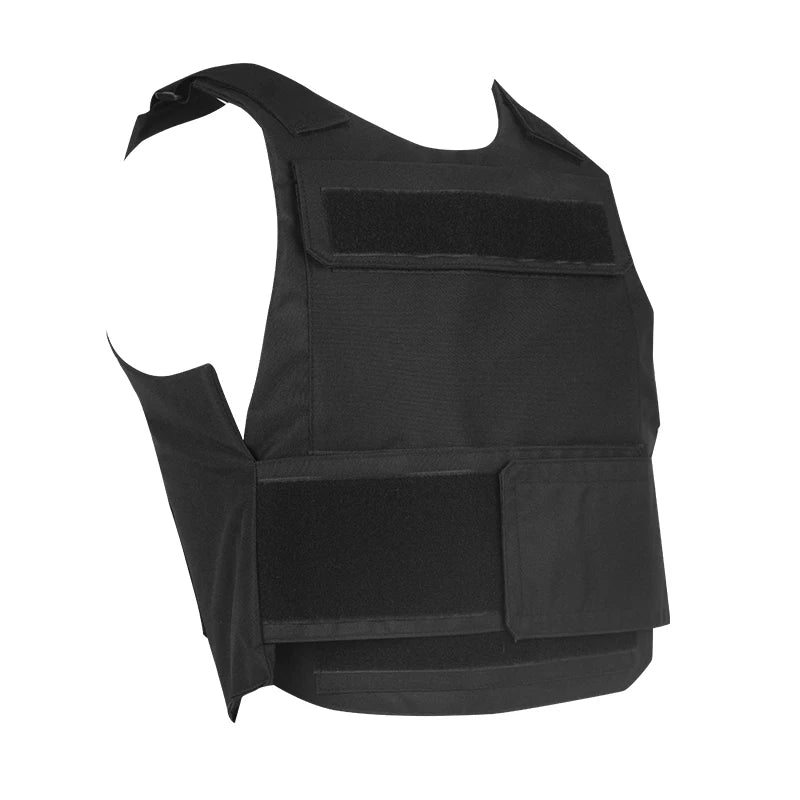 ARMY Black Tactical Vest Down Body Armor Plate - STG Shopping