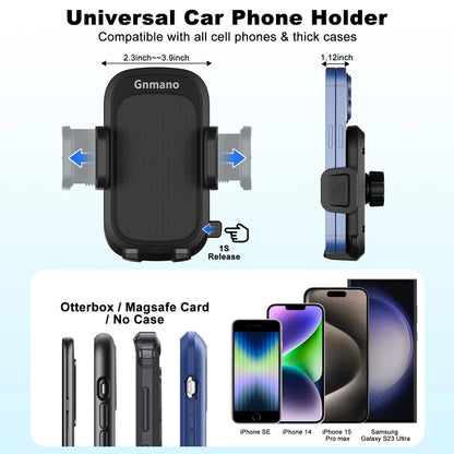 Car Phone Holder 4 in 1 Super Stable Long Arm - STG Shopping