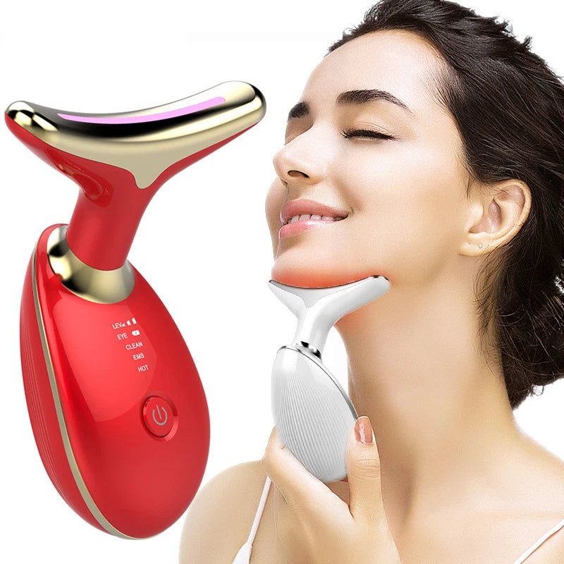 Household Thermal Neck Lifting, Firming Electric Beauty Massage - STG Shopping