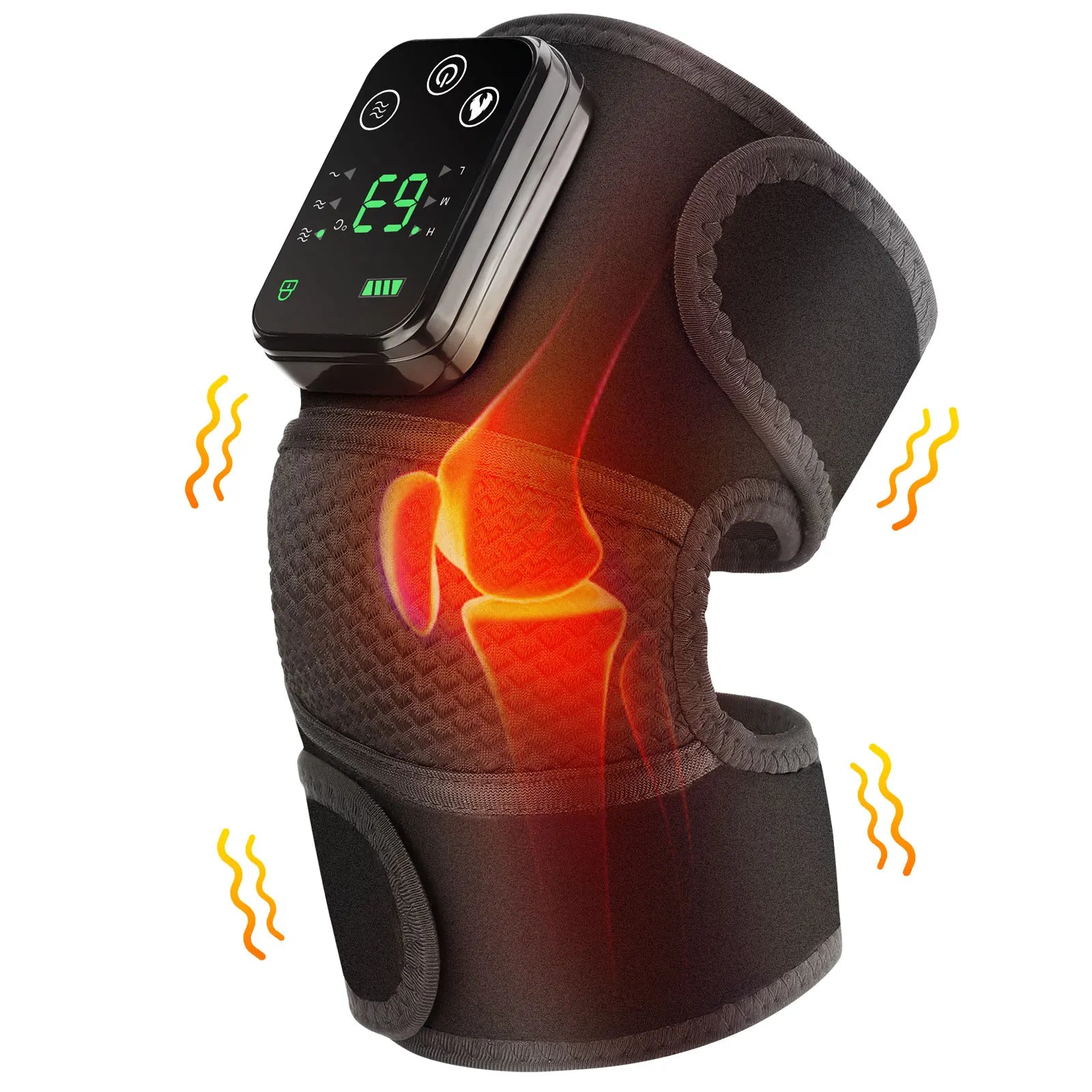 Knee Heating Massager Joint Physiotherapy Hot Compress Vibration - STG Shopping