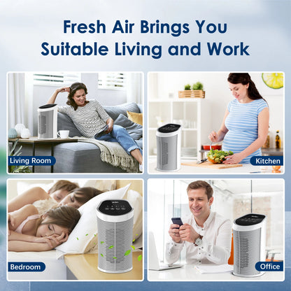 Air Purifier Removal With Quiet 3 Speeds Bedroom - STG Shopping