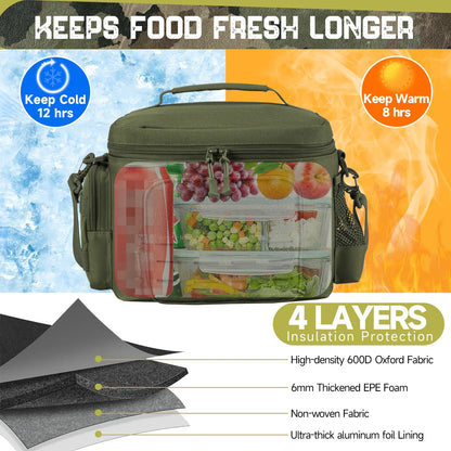 Tactical Lunch Box for Men Military Heavy Duty - STG Shopping