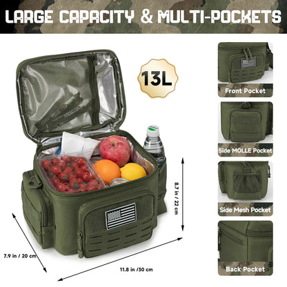 Tactical Lunch Box for Men Military Heavy Duty - STG Shopping