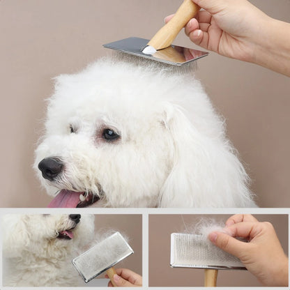 High-Quality Stainless Steel Grooming Comb for Pets